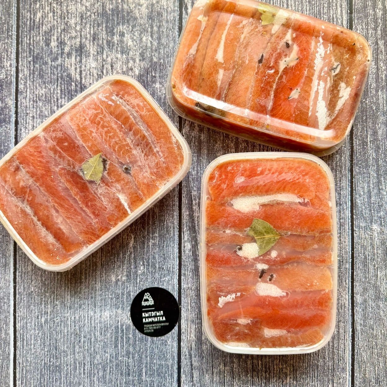 Купить Пресерва кусковая из чавычи малосолёная, 500 грамм