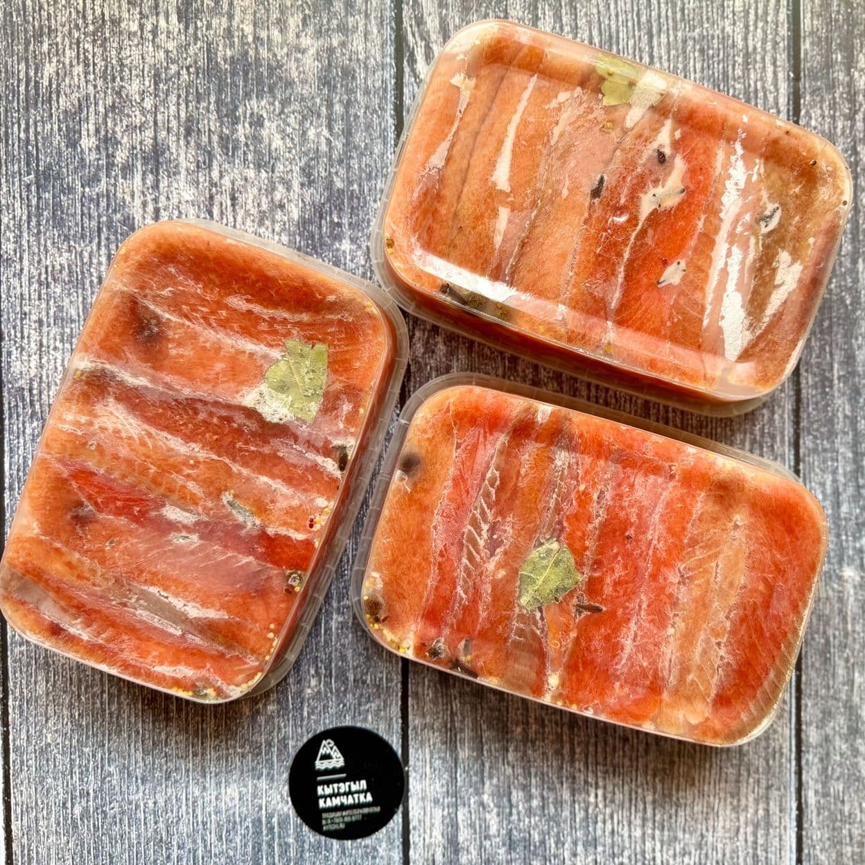 Купить Пресерва кусковая из чавычи малосолёная, 500 грамм