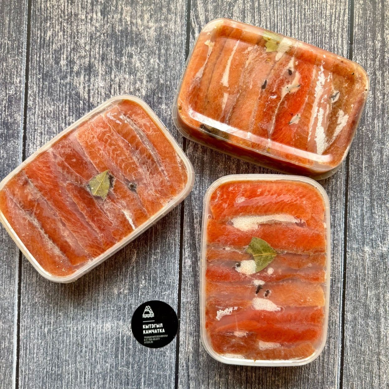 Купить Пресерва кусковая из чавычи малосолёная, 500 грамм