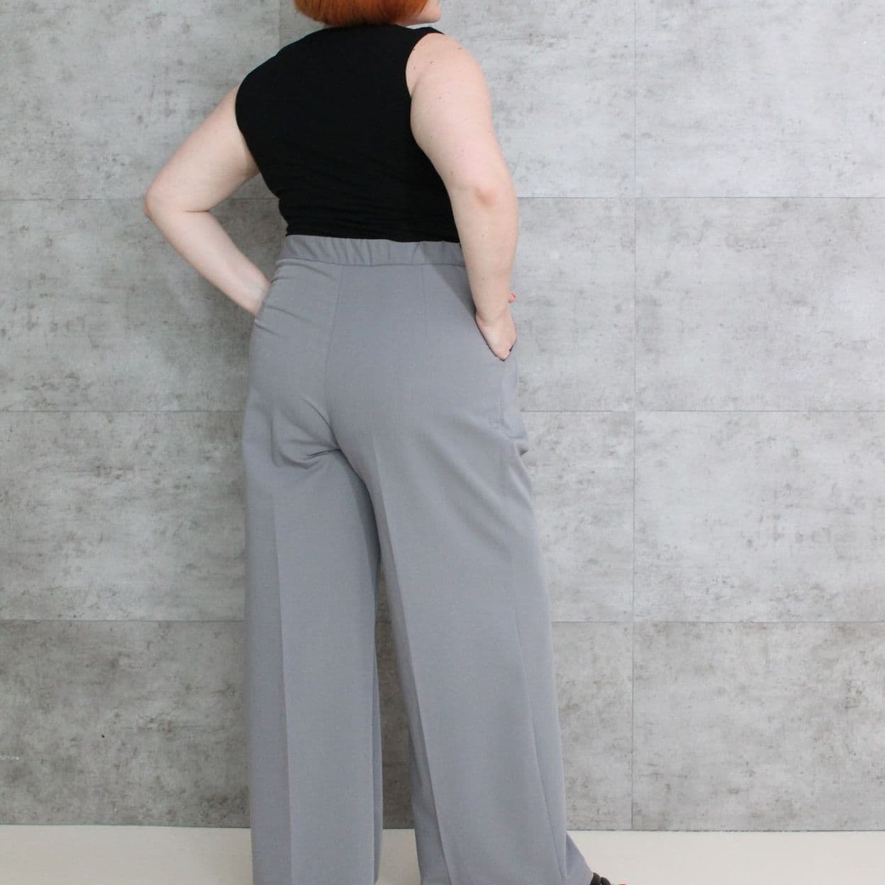 Купить Брюки палаццо со стрелками