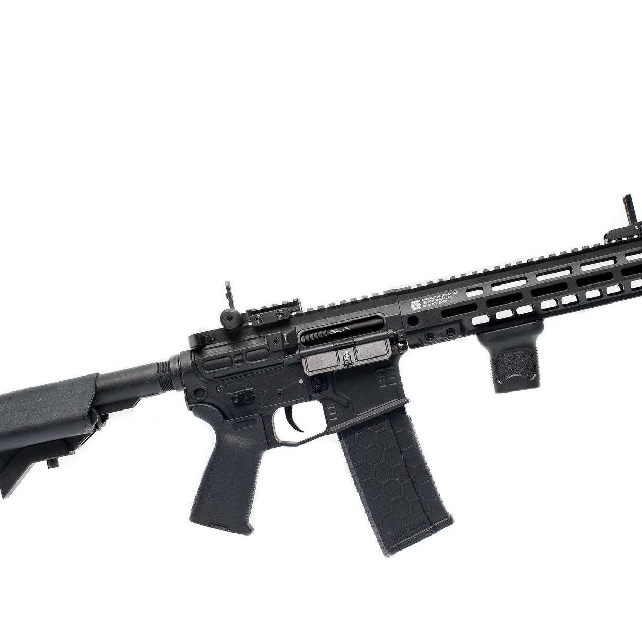 Купить Орбибольный автомат с орбизами MK8 SLR с металлом черный Black Guns 10+