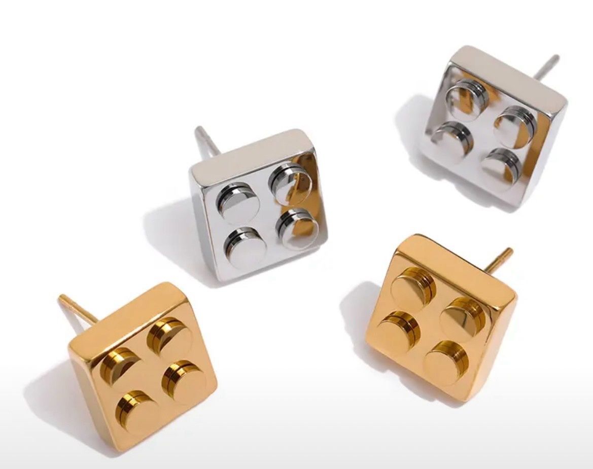 Купить Серьги Лего