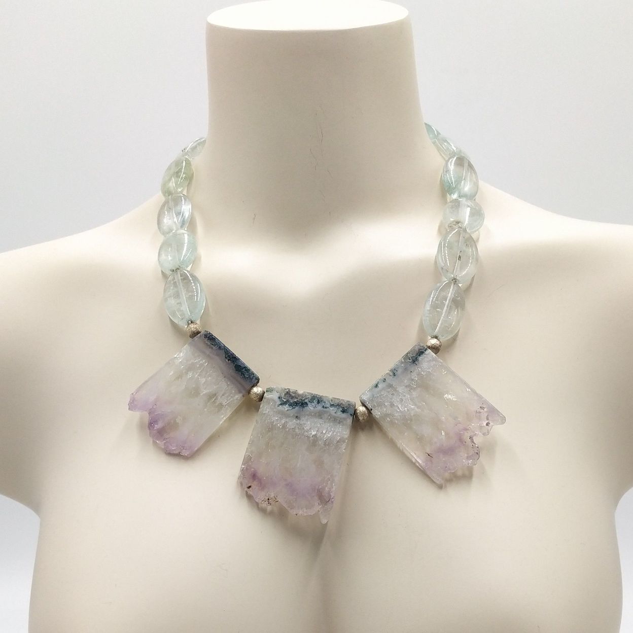 Купить Колье Ice flowers