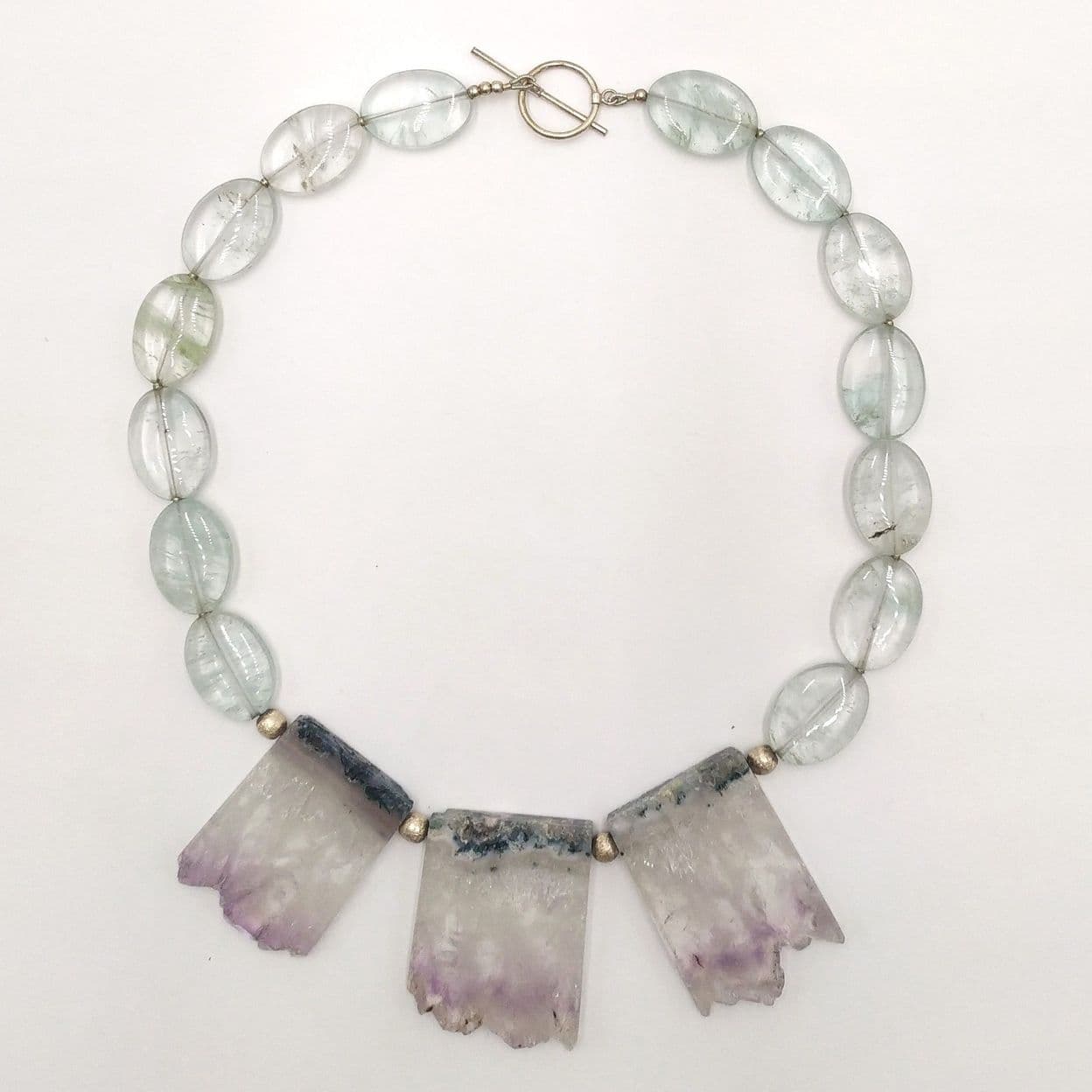 Купить Колье Ice flowers