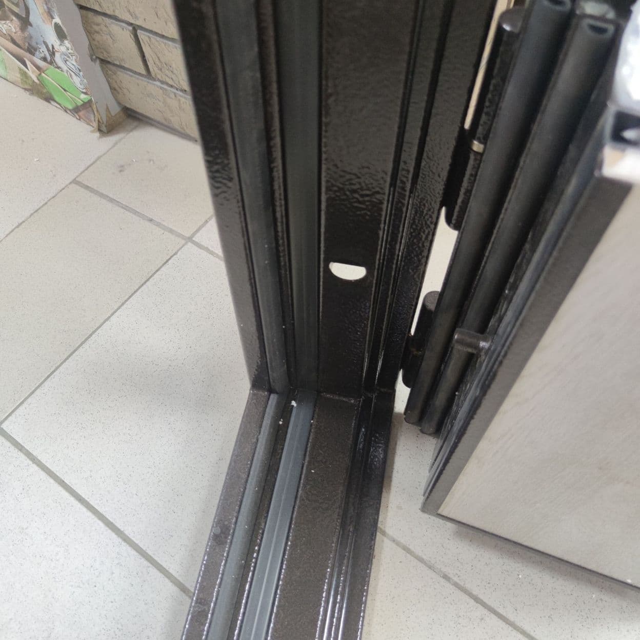 Купить Дверь входная "ТЕРМО", акация темная