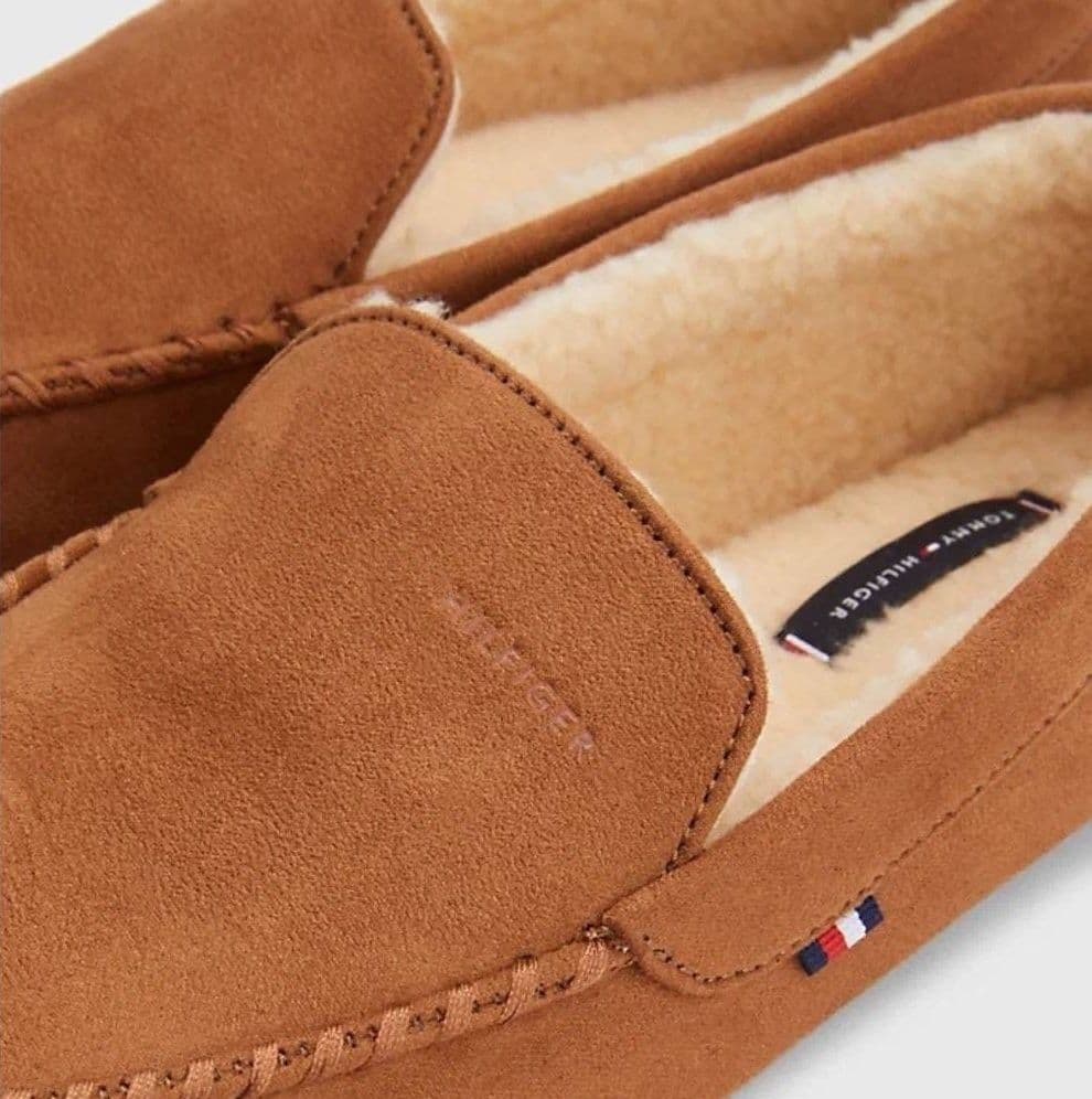Купить Мужские мюли Tommy  Hilfiger Driver Homeslipper коричневые