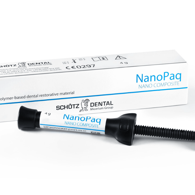Купить Schütz Dental Group NanoPaq А1 стоматологический светоотверждаемый композит 1 x 4г
