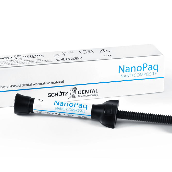 Купить Schütz Dental Group NanoPaq А3 стоматологический светоотверждаемый композит 1 x 4г  