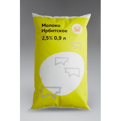 Купить  МОЛОКО ИРБИТСКИЙ МОЛОЧНЫЙ ЗАВОД 2,5% 0,9 Л. с доставкой на дом . Доставка продуктов Тюмень , доставка продуктов в Тюмени , dostavka-produktov-