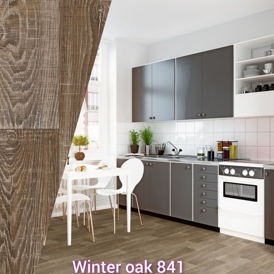 Купить (3.5х2.8) Линолеум IVC Golf WINTER OAK 841 бытовой остаток