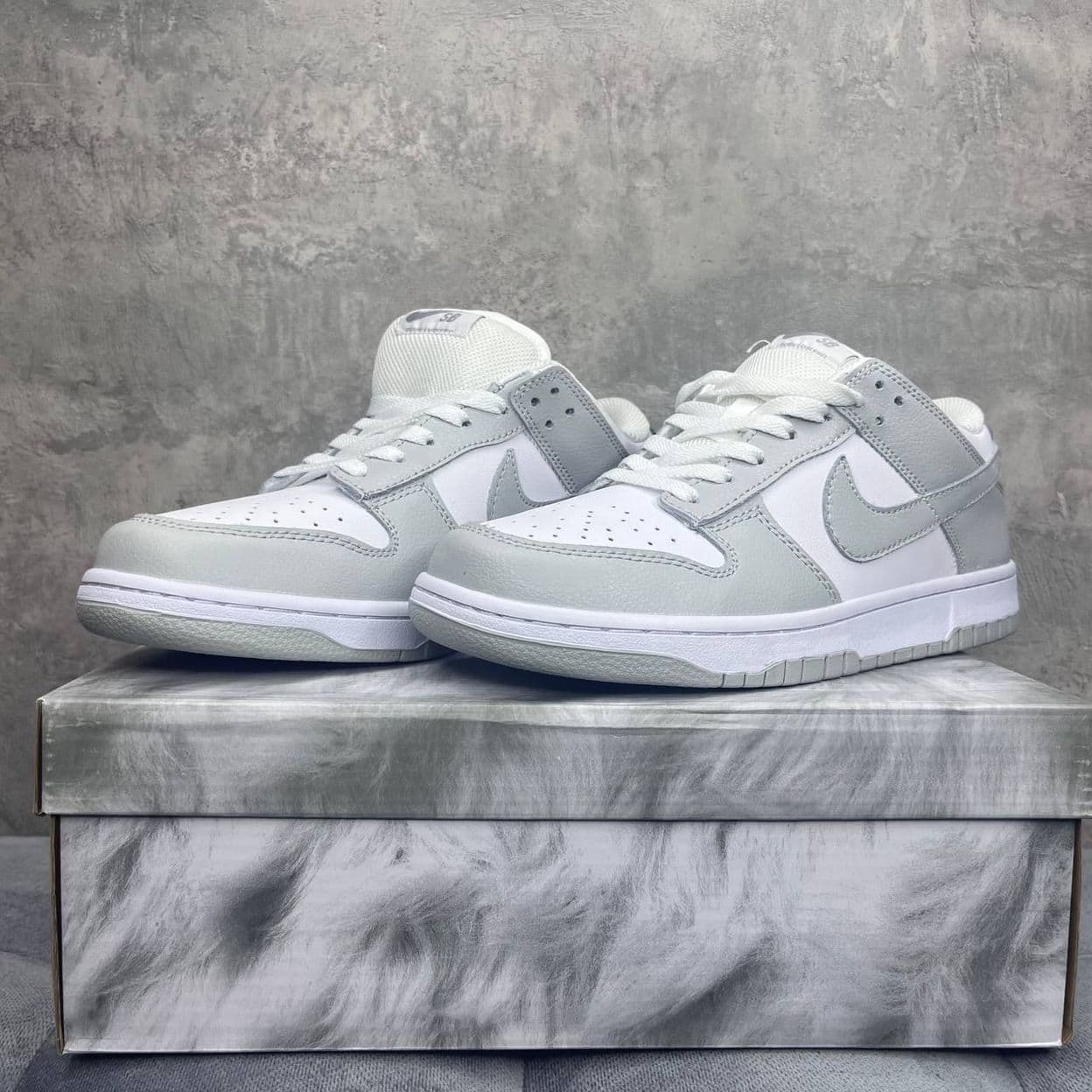Купить Nike SB Dunk Grey Fog