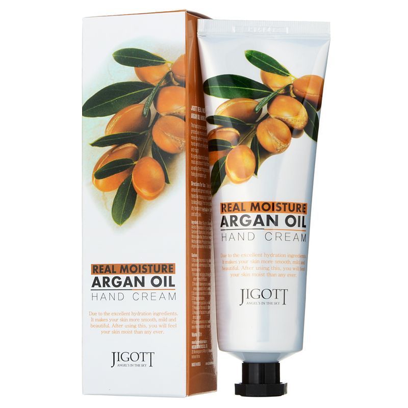 Купить Jigott  Увлажняющий крем с аргановым маслом 100мл/real moisture argan oil hand cream