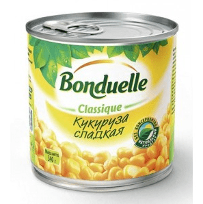Купить BONDUELLE КУКУРУЗА СЛАДКАЯ CLASSIQUE 340 Г. доставка продуктов Тюмень . доставка продуктов в Тюмени . доставка фруктов Тюмень . доставка фрукто