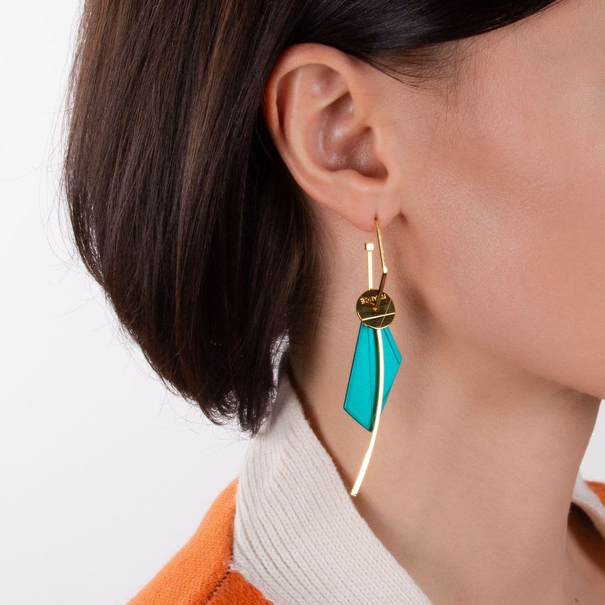 Купить Серьги Nuance, асимметричные, с подвесками