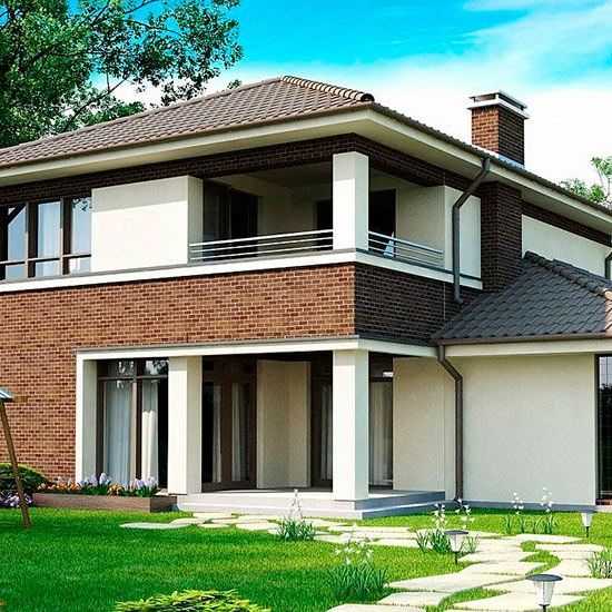 Купить TON HOUSE - 7, Кирпичный дом (182 кв.м)