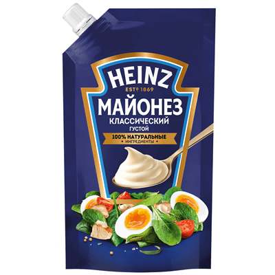 Купить МАЙОНЕЗ HEINZ КЛАССИЧЕСКИЙ 67% 350 Г. с доставкой на дом . Доставка продуктов Тюмень , доставка продуктов в Тюмени , dostavka-produktov-tyumen 