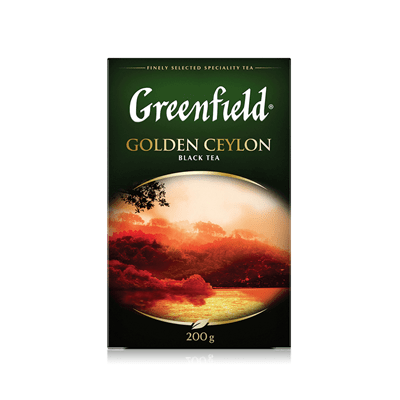 Купить GREENFIELD ЧАЙ ЧЕРНЫЙ GOLDEN CEYLON 200 Г. доставка продуктов Тюмень . доставка продуктов в Тюмени . доставка фруктов Тюмень . доставка фруктов