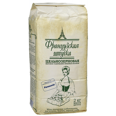 Купить МУКА ПШЕНИЧНАЯ ЦЕЛЬНАЯ ФРАНЦУЗСКАЯ ШТУЧКА 2 КГ. доставка продуктов Тюмень . доставка продуктов в Тюмени . доставка фруктов Тюмень . доставка фр