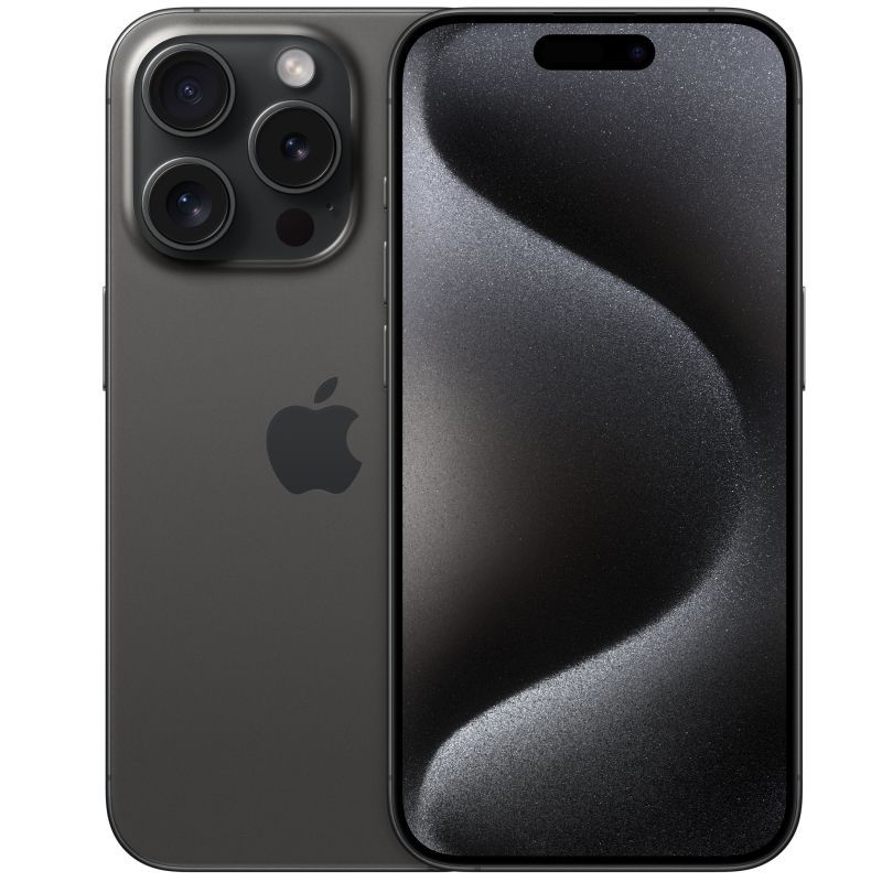 Купить iPhone 15 ProBlack Titanium (nanoSIM+eSIM)