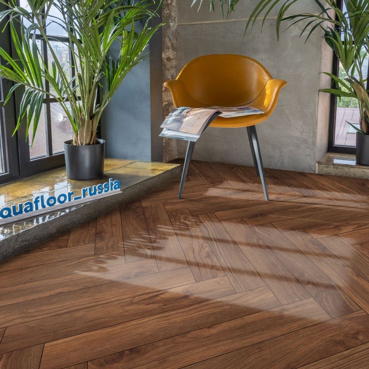 Купить Виниловый ламинат Aquafloor Parquet Plus AF6024PQN+
