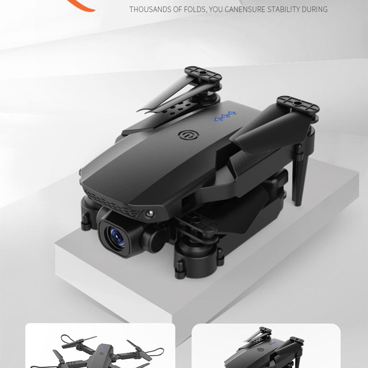 Купить Квадрокоптер дрон K5 с камерой DualCam 4K и 2 аккумулятора