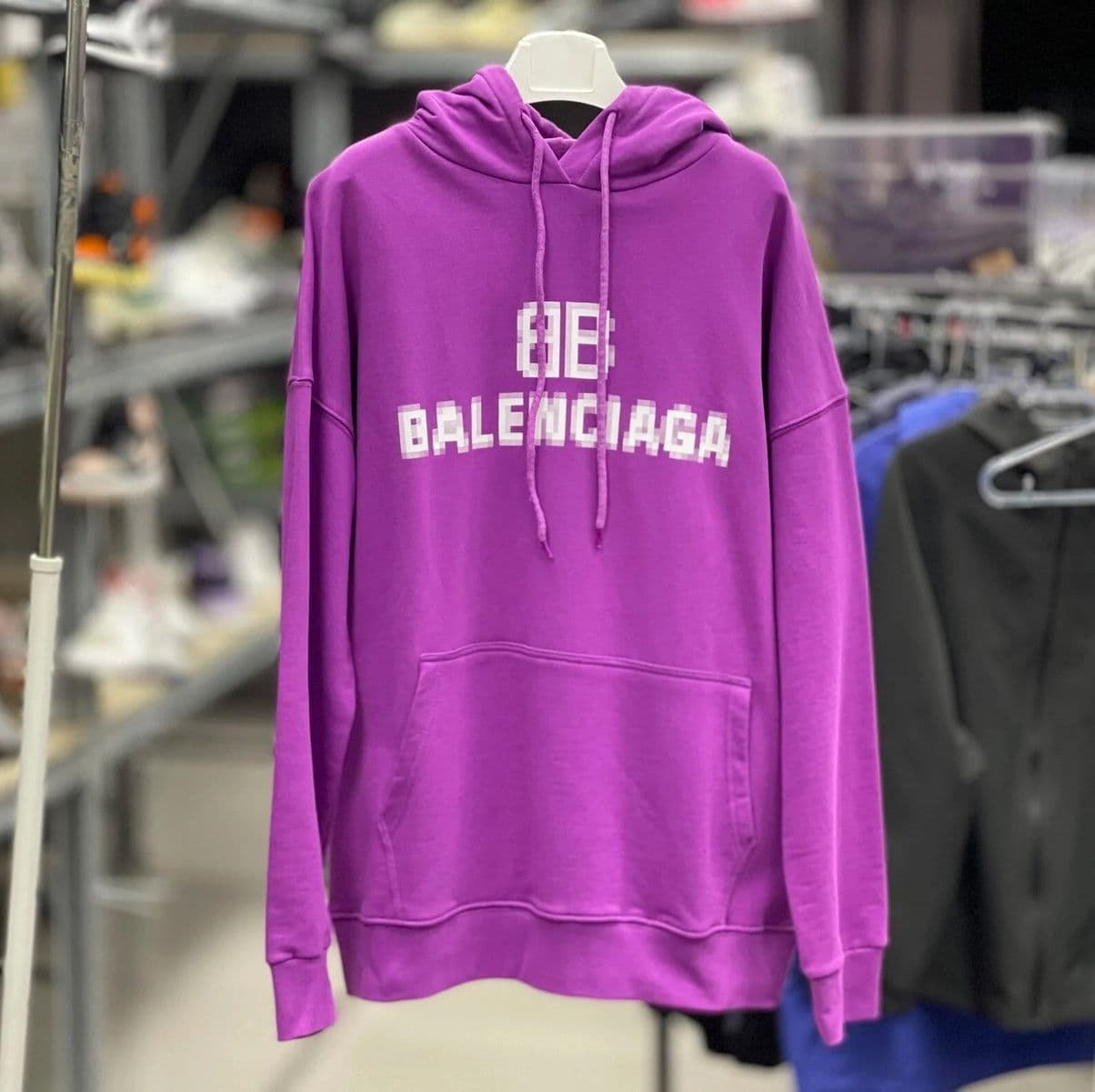 Купить Худи BALENCIAGA, Purple