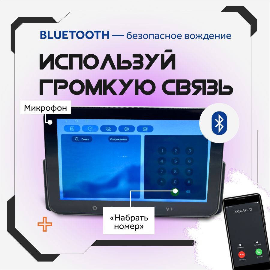 Купить Магнитола для авто 1 din 7 дюймов андроид автомагнитола