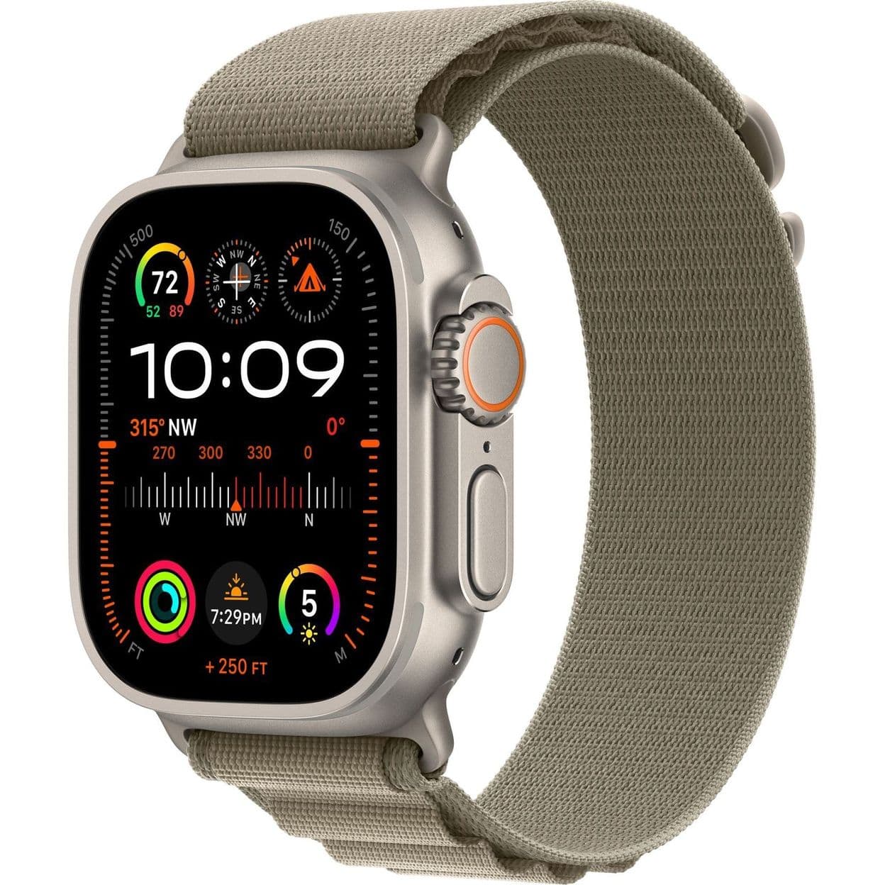 Купить Apple Watch Ultra 2 49mm Titanium с ремешком Alpine Olive