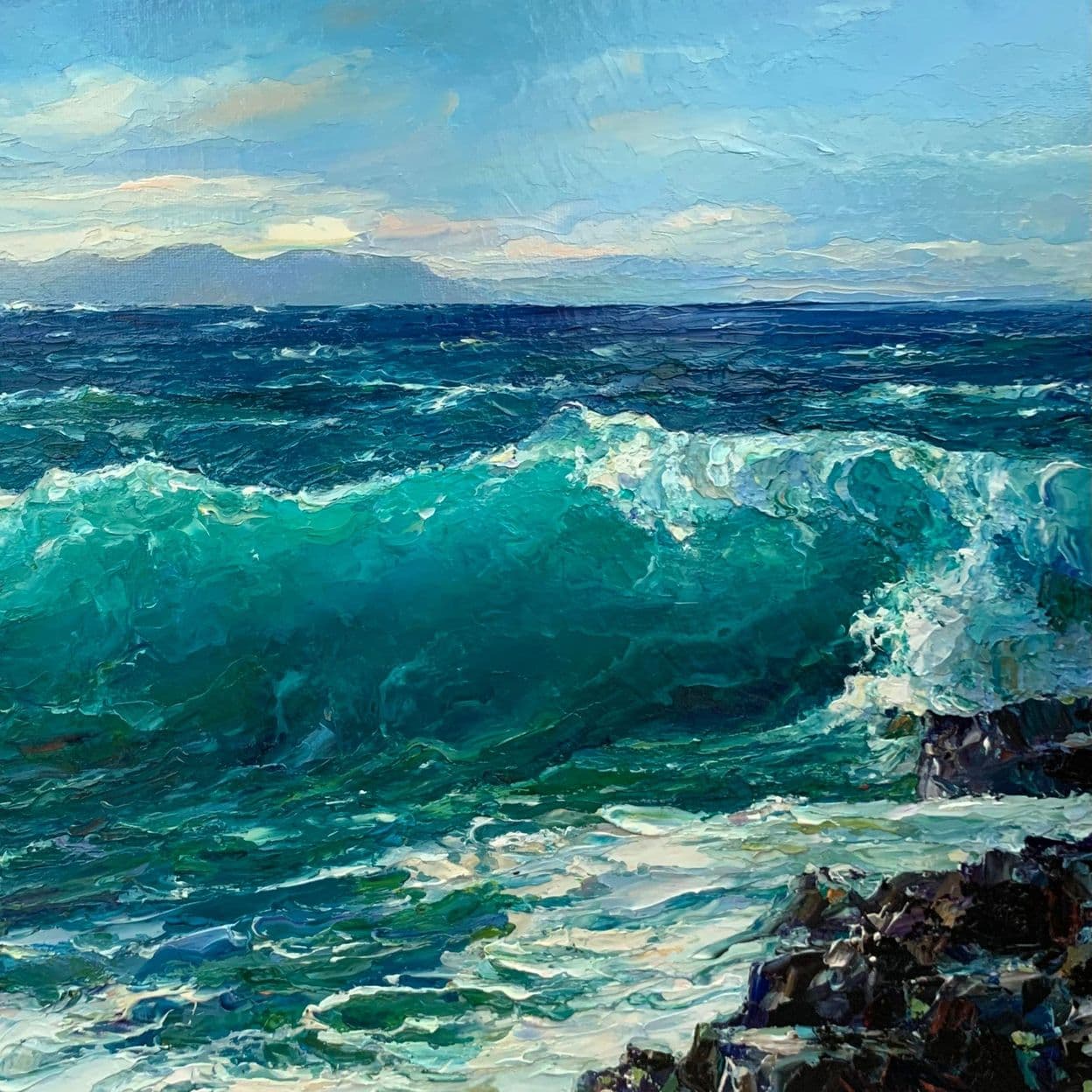 Купить Картина маслом «Море»