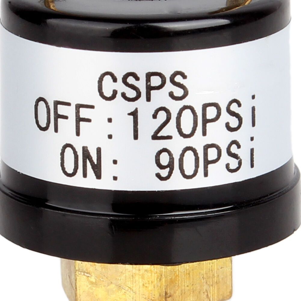 Купить Датчик (реле) давления G1/8" 90-120psi 6-8 бар(6 атм. открытие, 8 атм. закрытие)