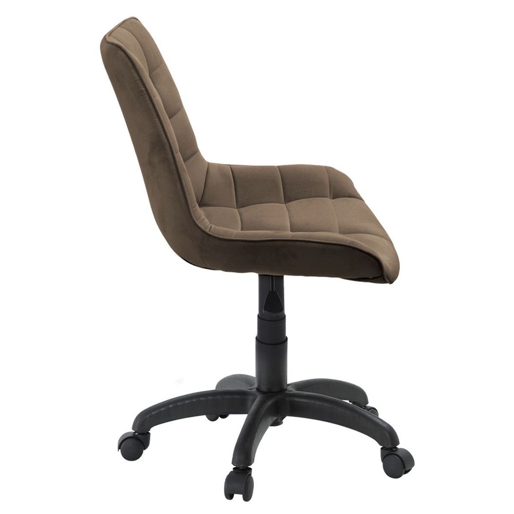 Купить Кресло оператора Helmi HL-M21 "Felix", PL, ткань велюр, светло-коричневый, пиастра. Артикул 359847