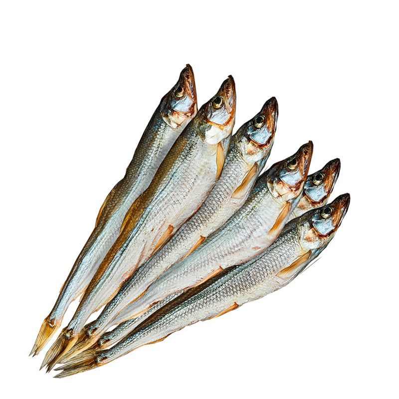 Купить Корюшка вяленая, крупная
