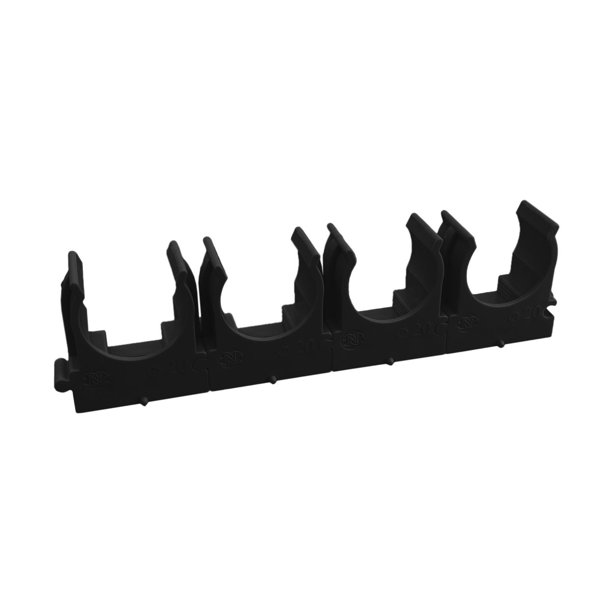 Купить Клипса для монтажного пистолета GNG GN-ECLP-20G 20 мм, серая, 100 шт. GNECLP20G