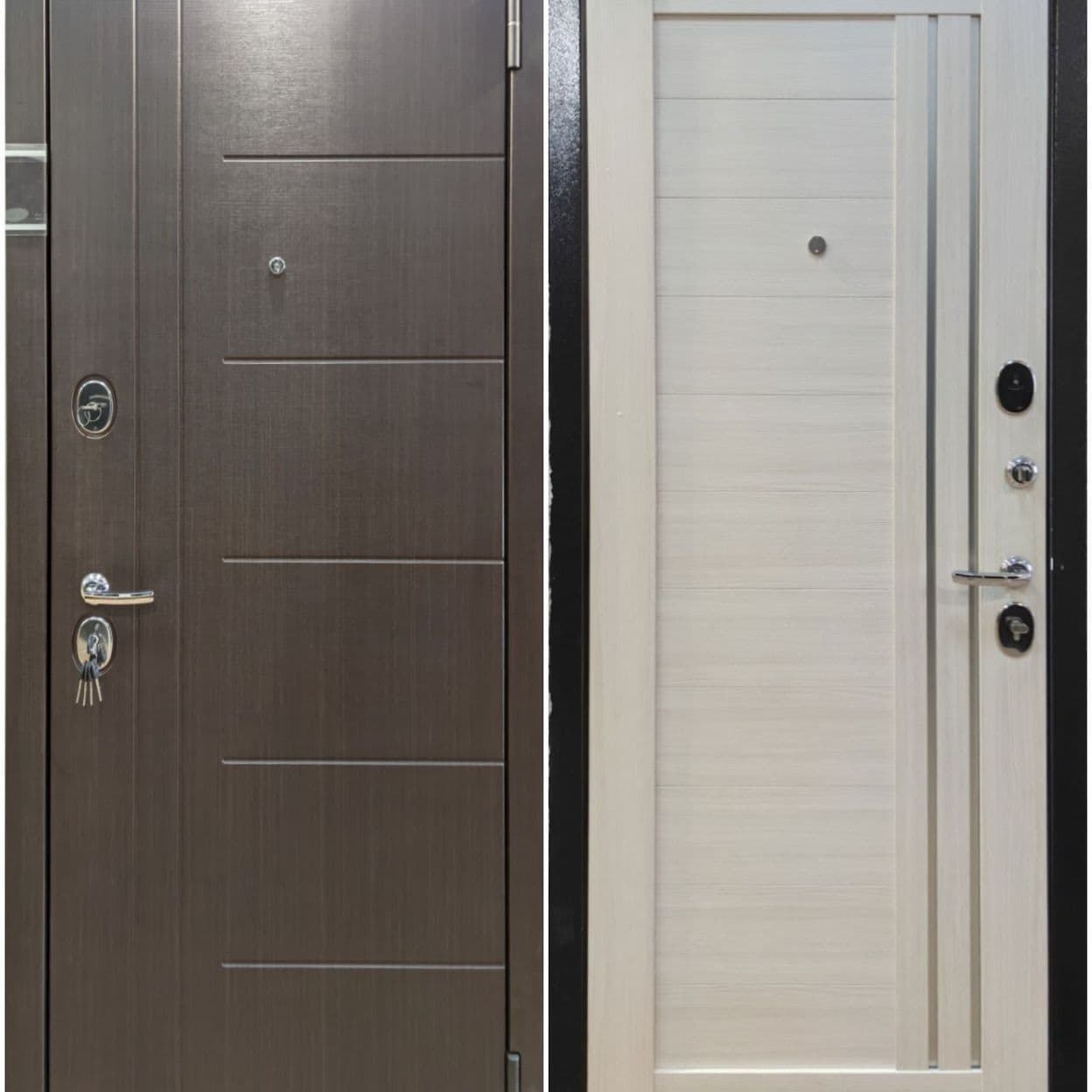 Купить Дверь входная "Фаворит", белый бьянко