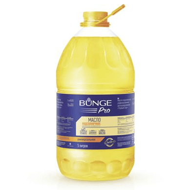 Купить МАСЛО ПОДСОЛНЕЧНОЕ РАФИНИРОВАННОЕ BUNGE PRO 5 Л.МАСЛО ПОДСОЛНЕЧНОЕ РАФИНИРОВАННОЕ BUNGE PRO 5 Л. доставка продуктов Тюмень . доставка продуктов