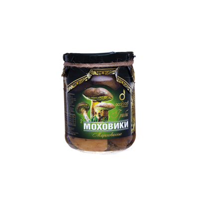 Купить ГРИБЫ МОХОВИКИ ECOFOOD МАРИНОВАННЫЕ 520 Г. доставка продуктов Тюмень . доставка продуктов в Тюмени . доставка фруктов Тюмень . доставка фруктов