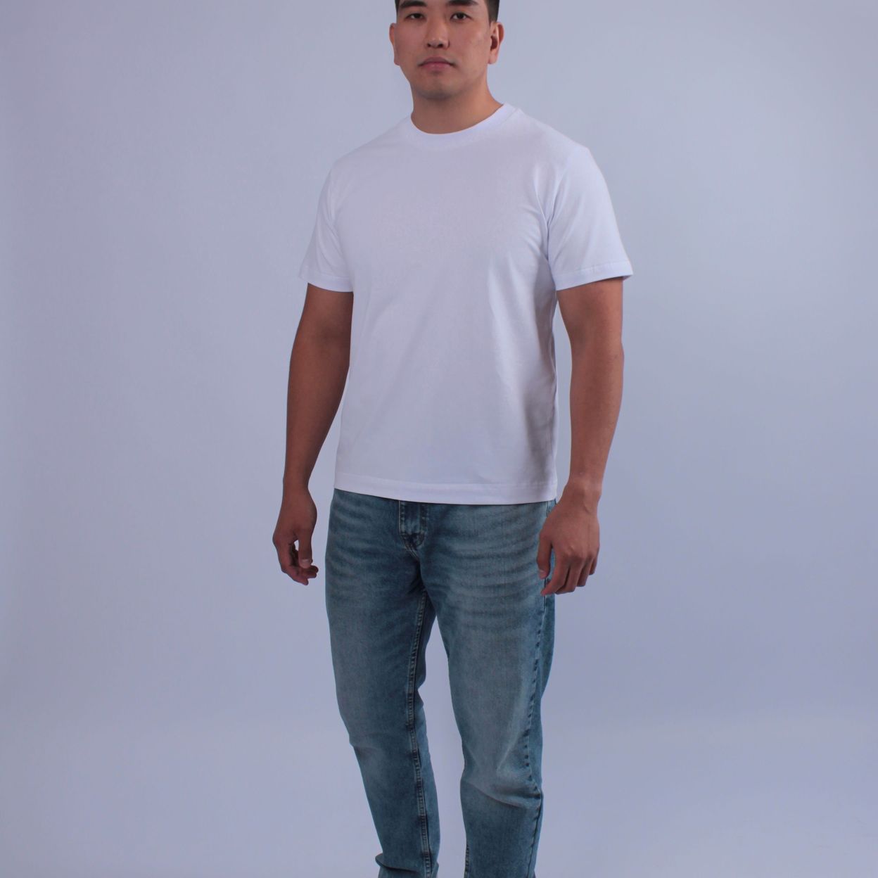 Купить Футболка белая ОВЕРСАЙЗ (Оптом)