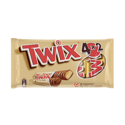 Купить БАТОНЧИКИ TWIX ШОКОЛАДНЫЕ 4 ШТ. Х 55 Г.доставка продуктов Тюмень . доставка продуктов в Тюмени . доставка фруктов Тюмень . доставка фруктов в Т