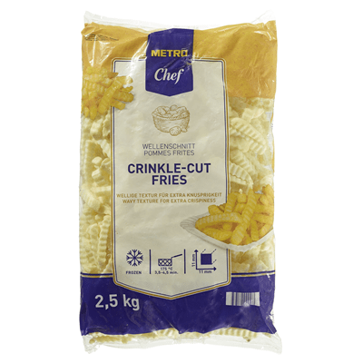 Купить КАРТОФЕЛЬ РИФЛЕНЫЙ METRO CHEF 2,5 КГ. доставка продуктов тюмень . доставка продуктов в тюмени . доставка фруктов тюмень . доставка фруктов в тю