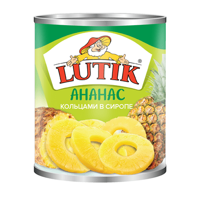 Купить АНАНАСЫ КОЛЬЦАМИ В СИРОПЕ LUTIK 850 МЛ.. доставка продуктов Тюмень . доставка продуктов в Тюмени . доставка фруктов Тюмень . доставка фруктов в