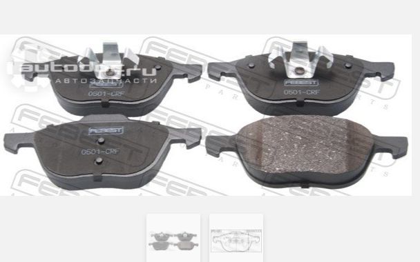 Купить Колодки тормозные передние MAZDA 3 BK 2003-2006 EU FORD C-MAX, Focus C-MAX, Focus II