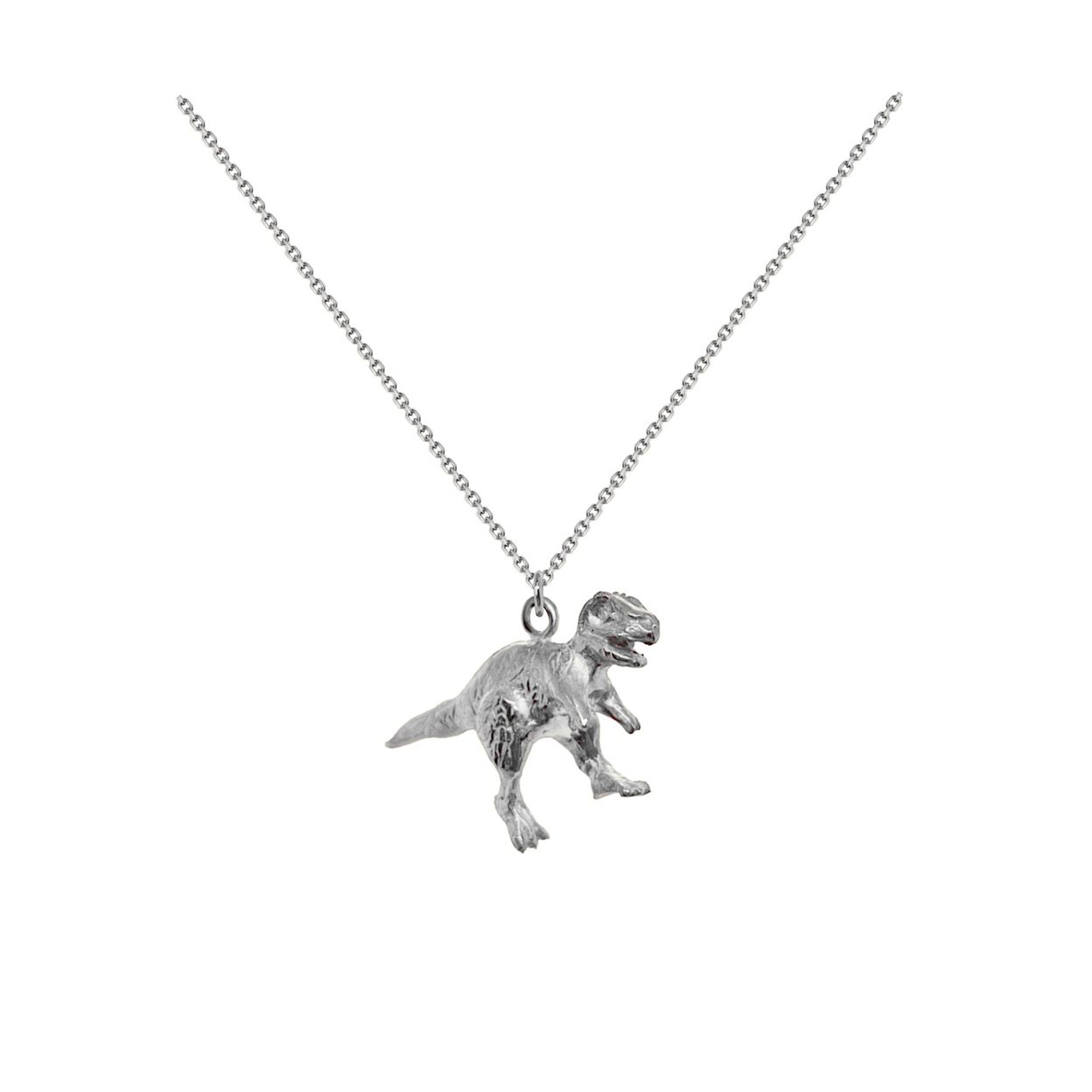 Купить ROAR SIDE Колье с динозавром, платинирование