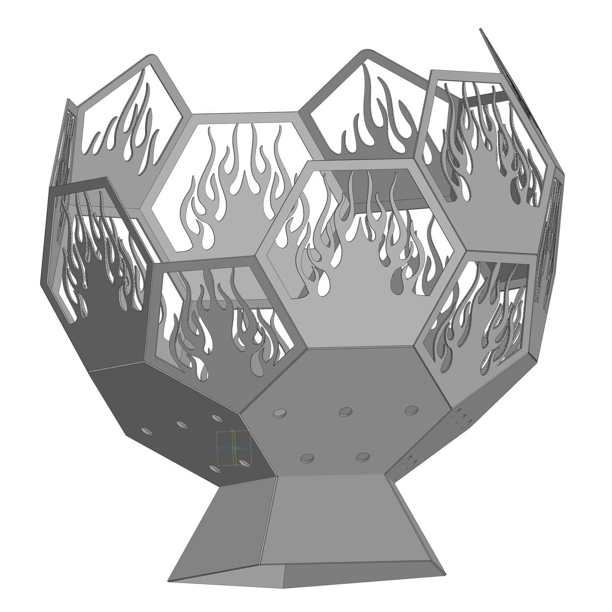 Купить Костровая чаша "Огонь 1" - 4 mm