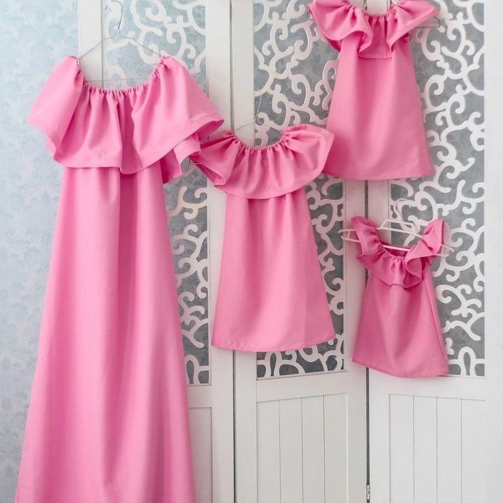 Купить Комплект платьев  Размеры 40 42 44, детские - 1-3г, 3-5л, 6-9л