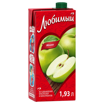 Купить ЛЮБИМЫЙ САД НЕКТАР ЯБЛОКО 1,93 Л. доставка продуктов тюмень . доставка продуктов в тюмени . доставка фруктов тюмень . доставка фруктов в тюмени