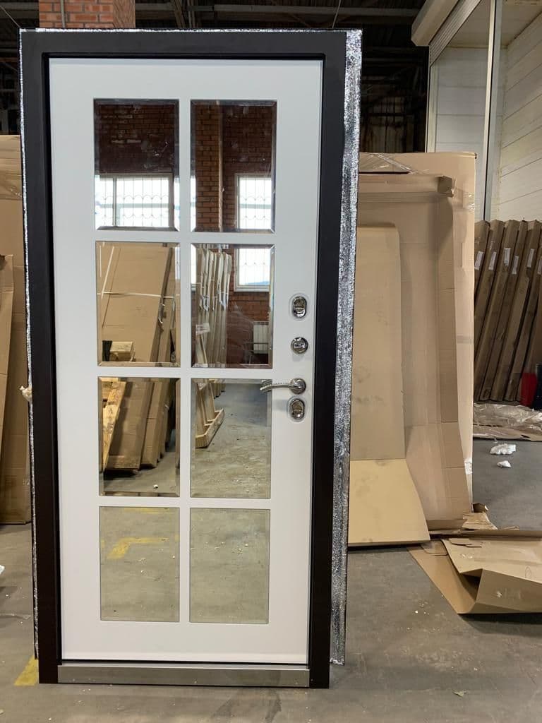 Купить Дверь входная "ТЕРМО" штамп зеркало, ЮДМ