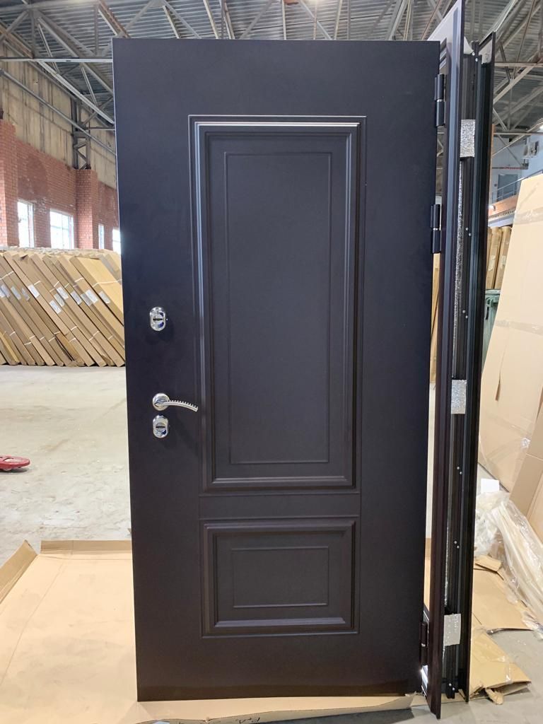 Купить Дверь входная "ТЕРМО" штамп зеркало, ЮДМ