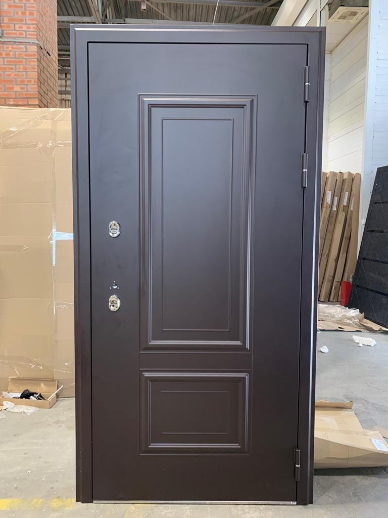 Купить Дверь входная "ТЕРМО" штамп зеркало, ЮДМ