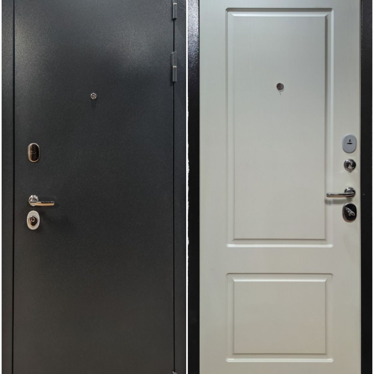 Купить Дверь входная "КЁЛЬН", ясень белый