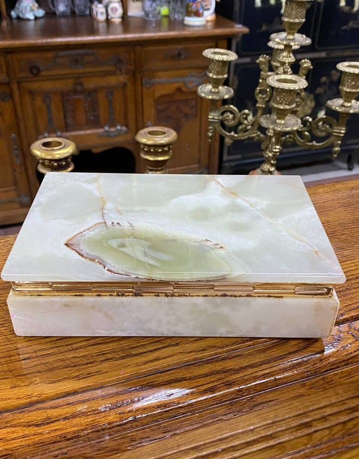 Купить Винтажная шкатулка из оникса